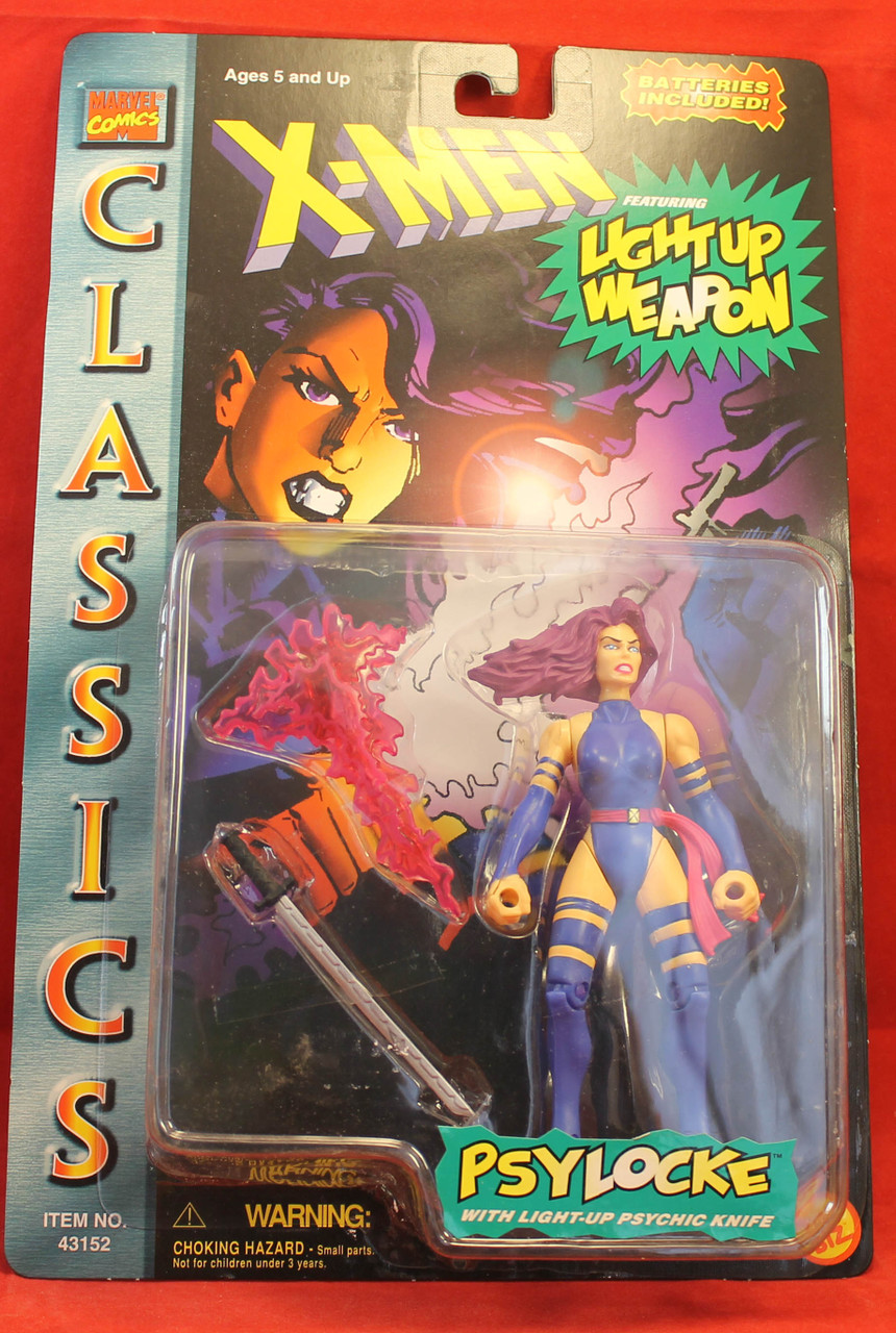 X-Men - Classics - Action Figure - 1996 Toy Biz - Pyslocke