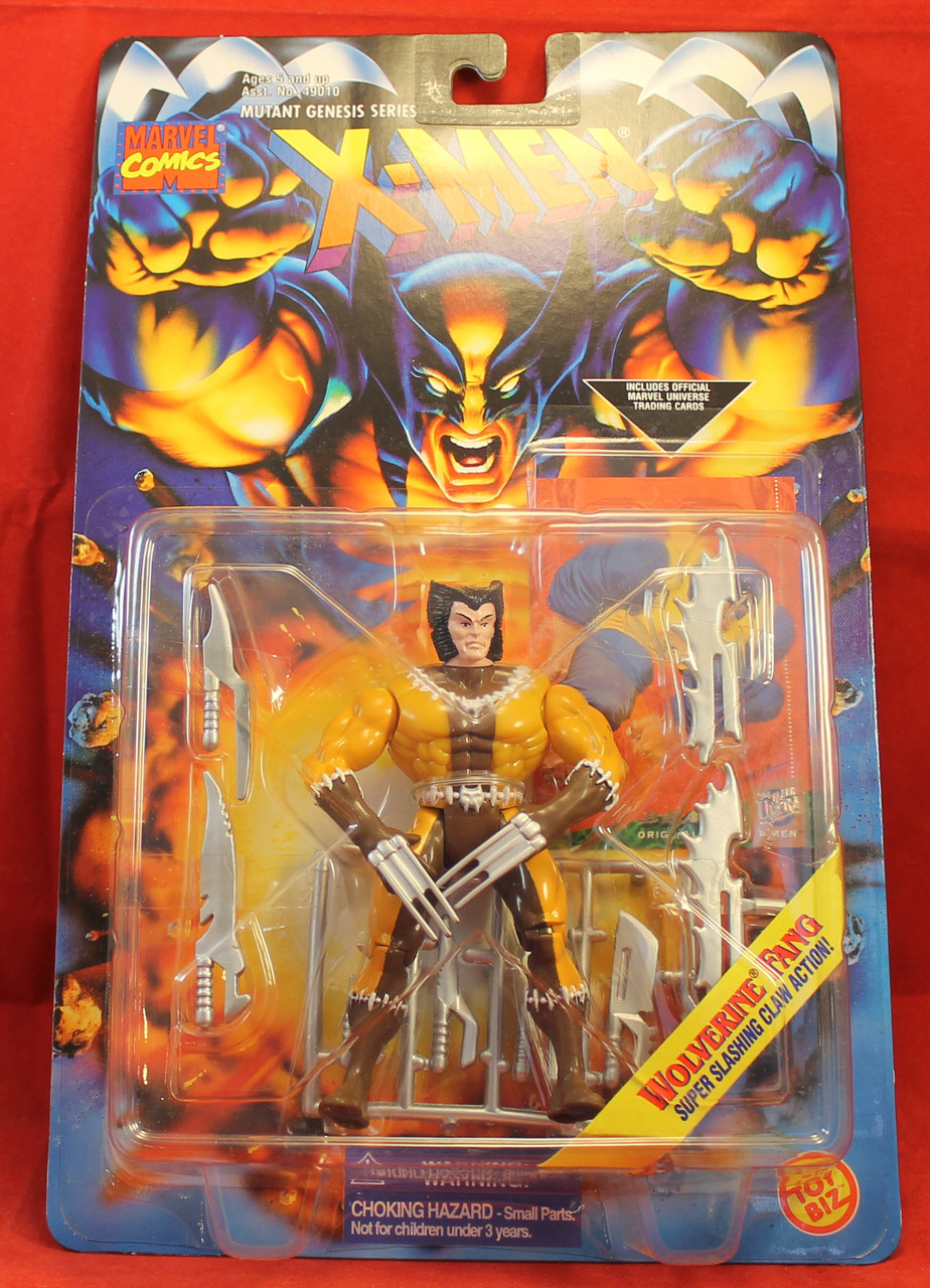 X-Men - Mutant Genesis Series - Action Figure - 1995 Toy Biz - Wolverine Fang