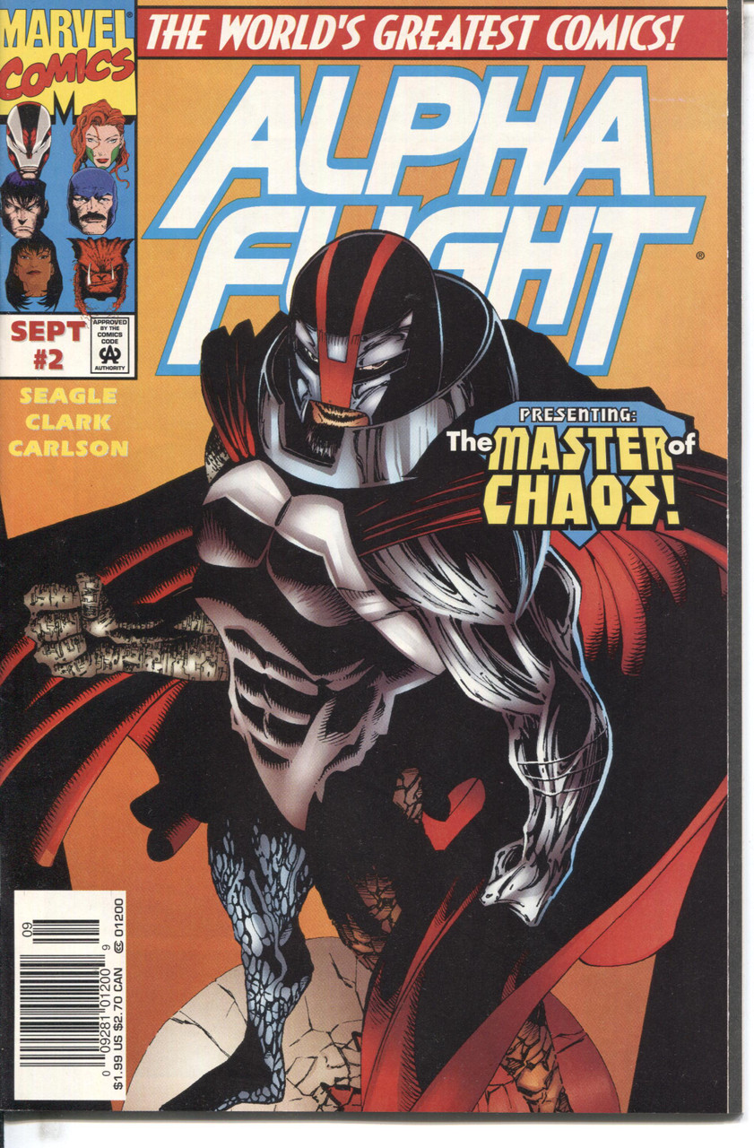 Alpha Flight (1997 Series) #2 Newsstand NM- 9.2