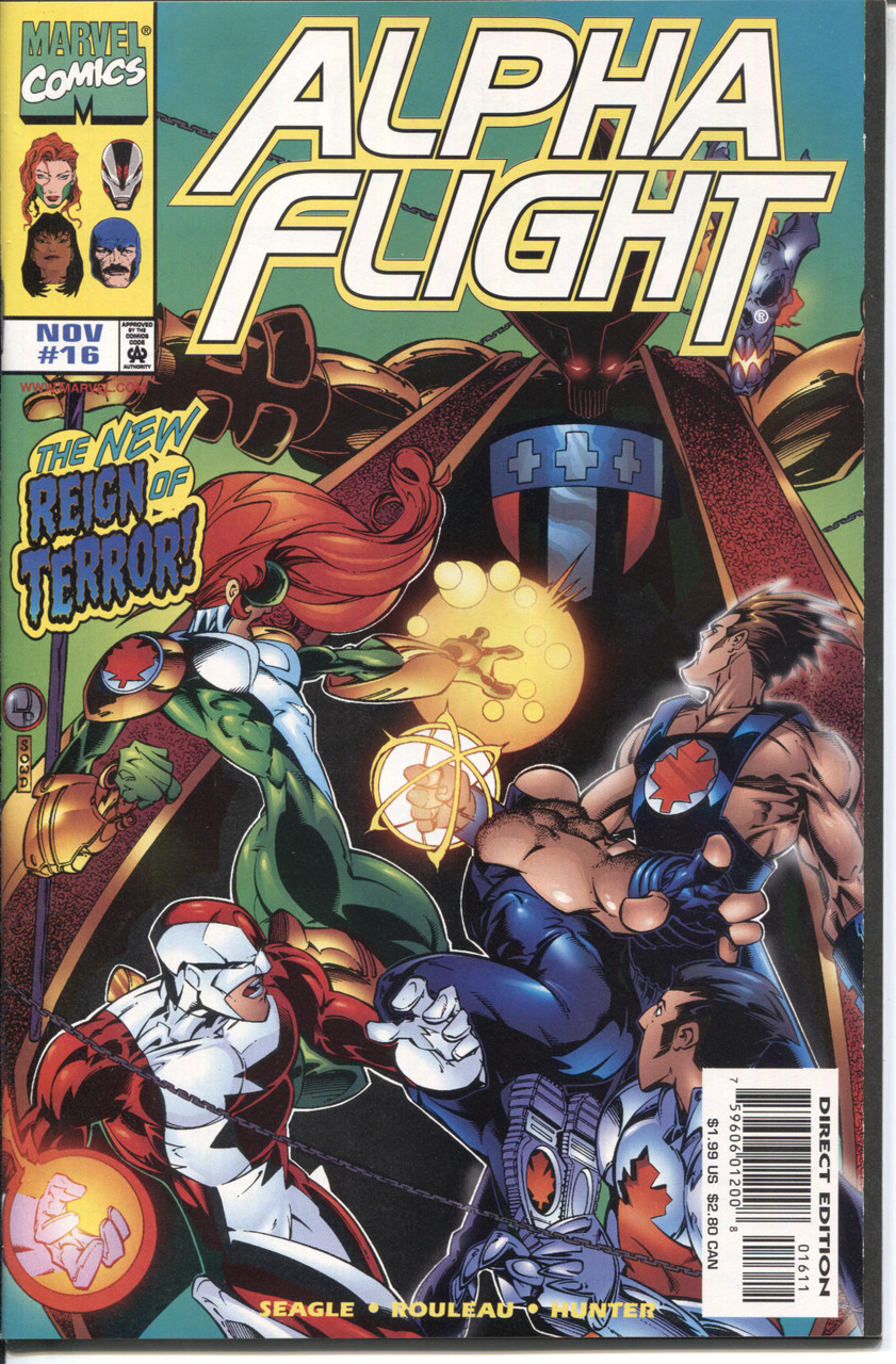 Alpha Flight (1997 Series) #16 NM- 9.2