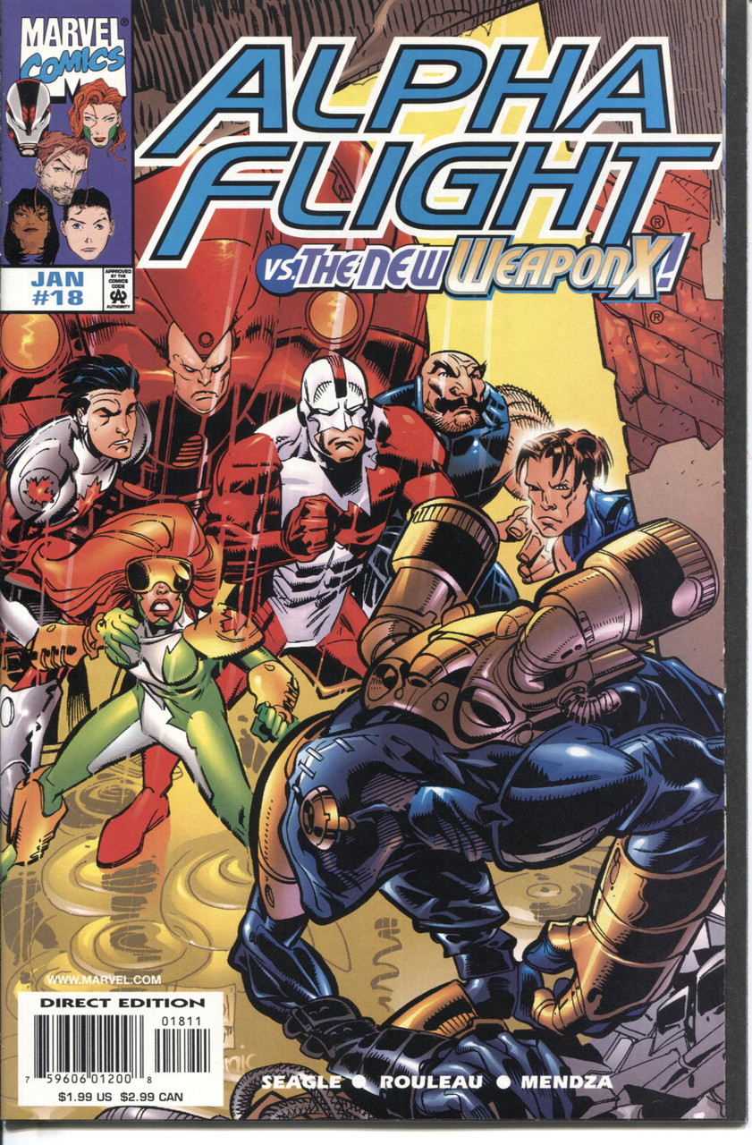 Alpha Flight (1997 Series) #18 NM- 9.2