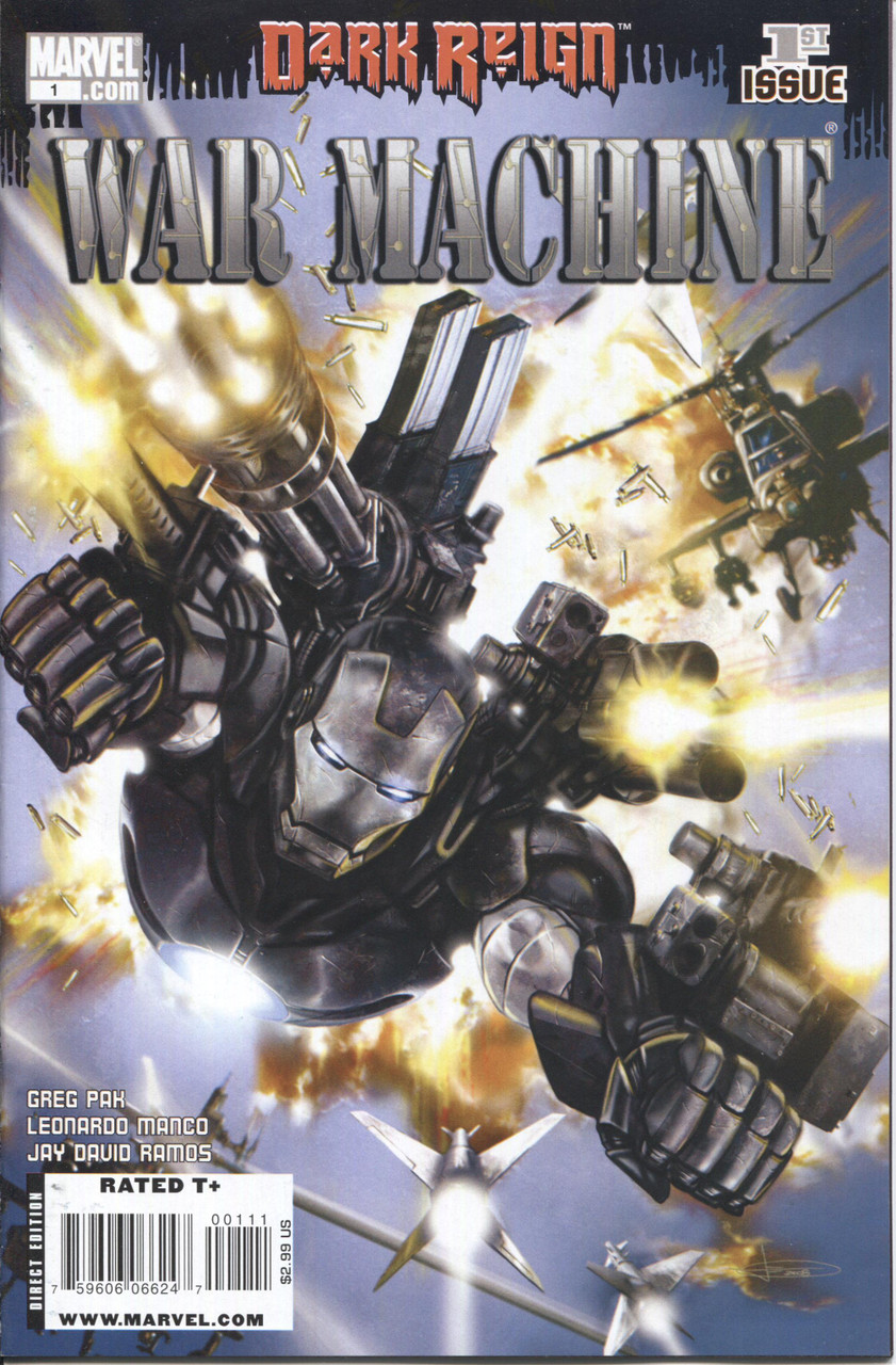 War Machine (2009 Series) #1 A NM- 9.2
