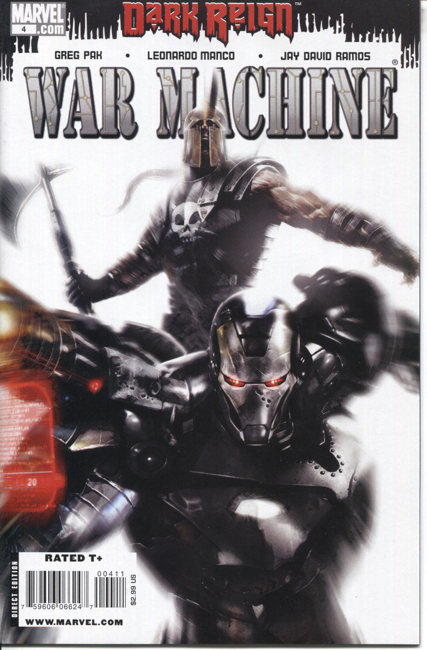 War Machine (2009 Series) #4 NM- 9.2