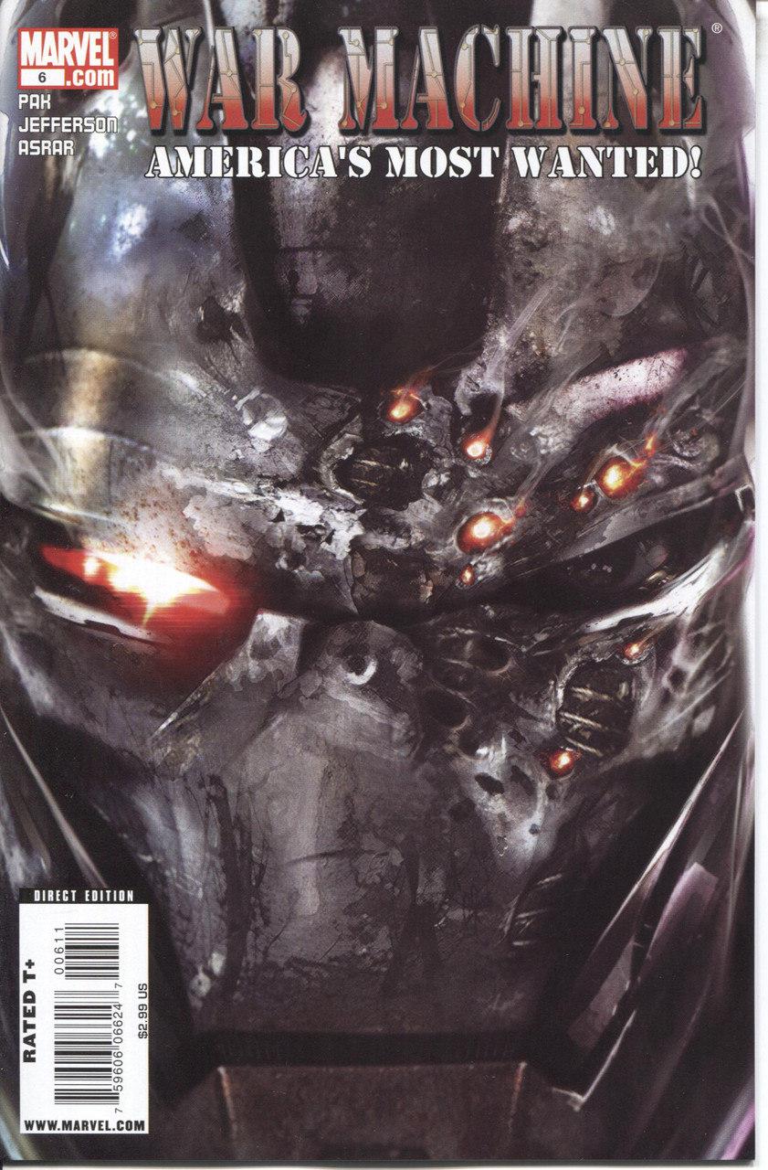 War Machine (2009 Series) #6 NM- 9.2