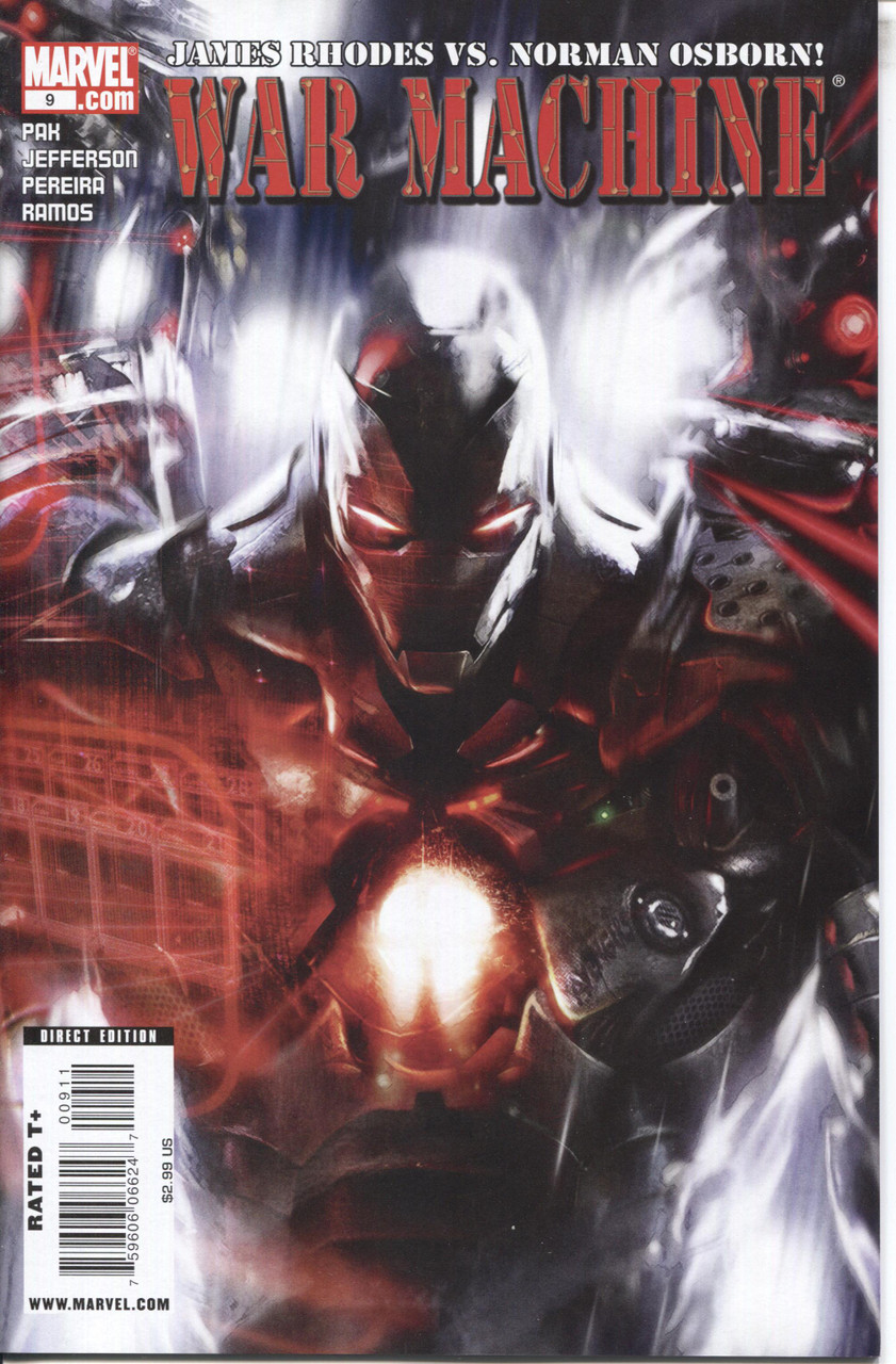 War Machine (2009 Series) #9 A NM- 9.2