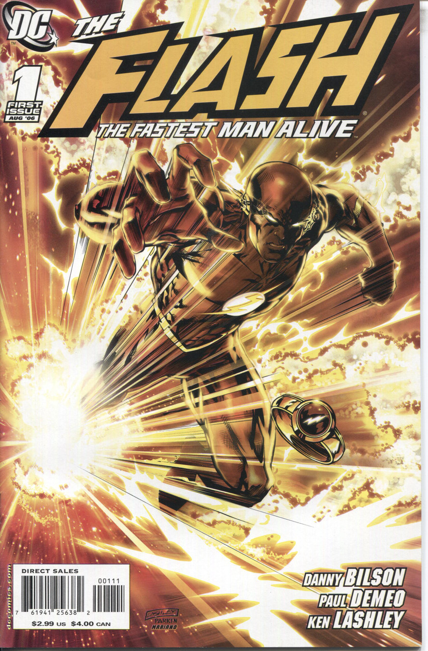 Flash Fastest Man Alive #1 A NM- 9.2