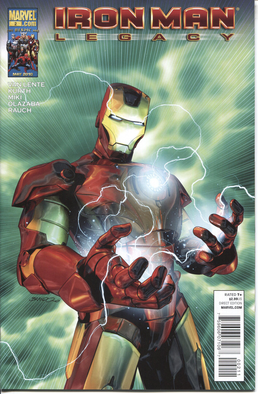 Iron Man Legacy #2 A NM- 9.2