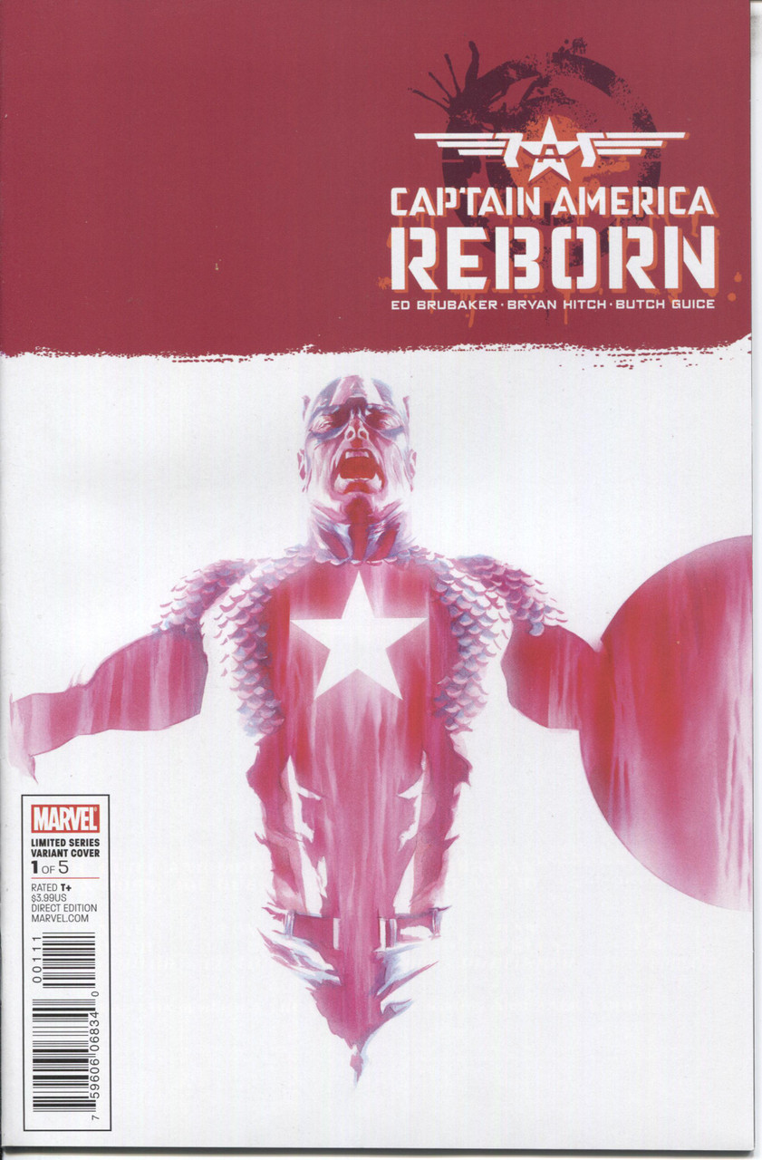 Captain America Reborn #1 B NM- 9.2