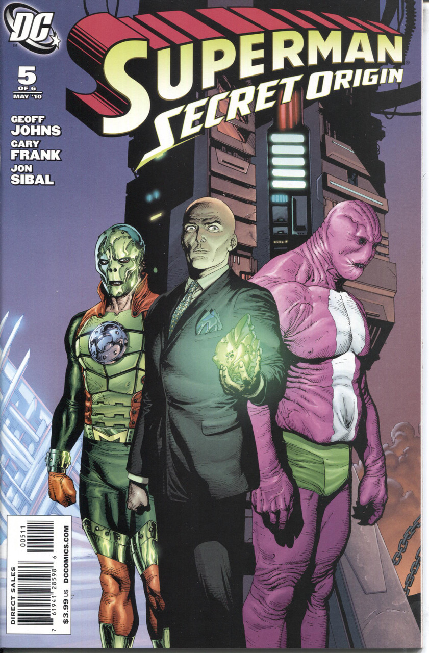 Superman Secret Origin (2009 Series) #5 A NM- 9.2