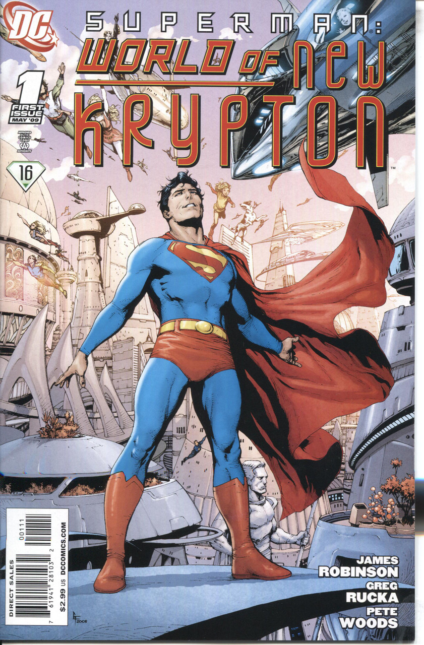 Superman World of New Krypton #1 NM- 9.2