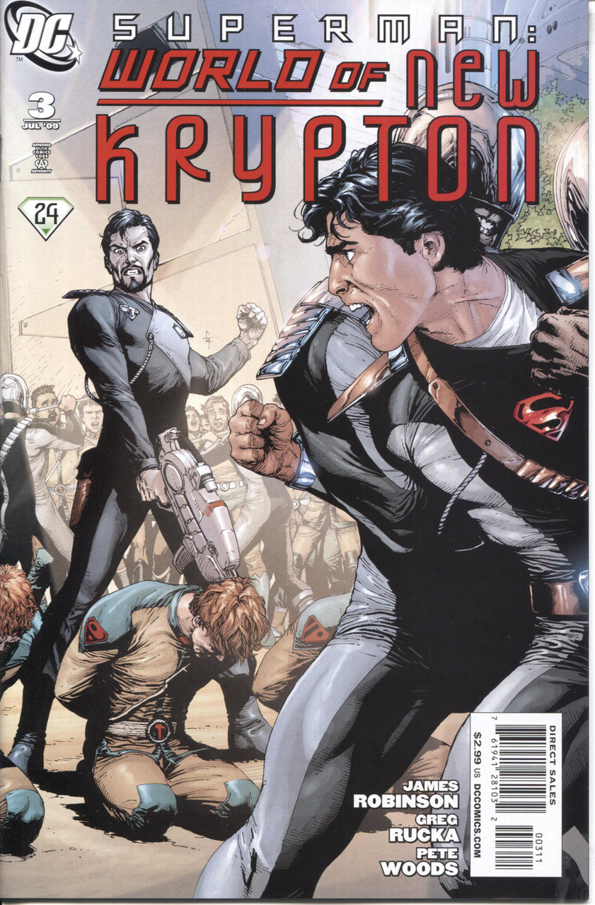 Superman World of New Krypton #3 NM- 9.2