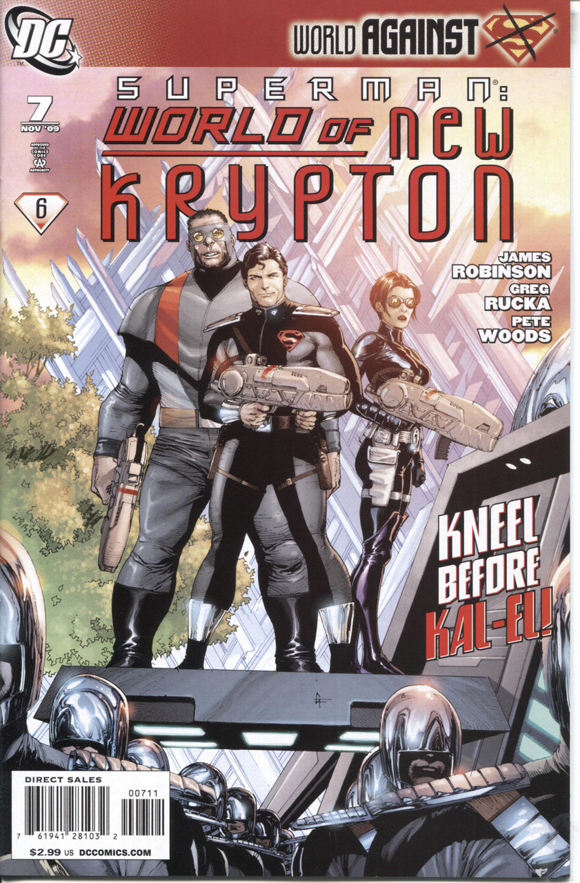 Superman World of New Krypton #7 NM- 9.2