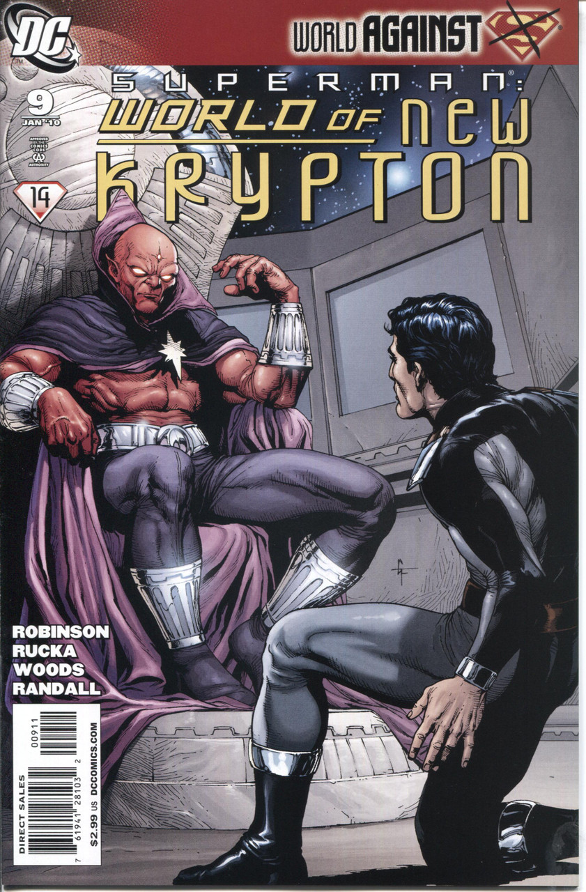 Superman World of New Krypton #9 NM- 9.2