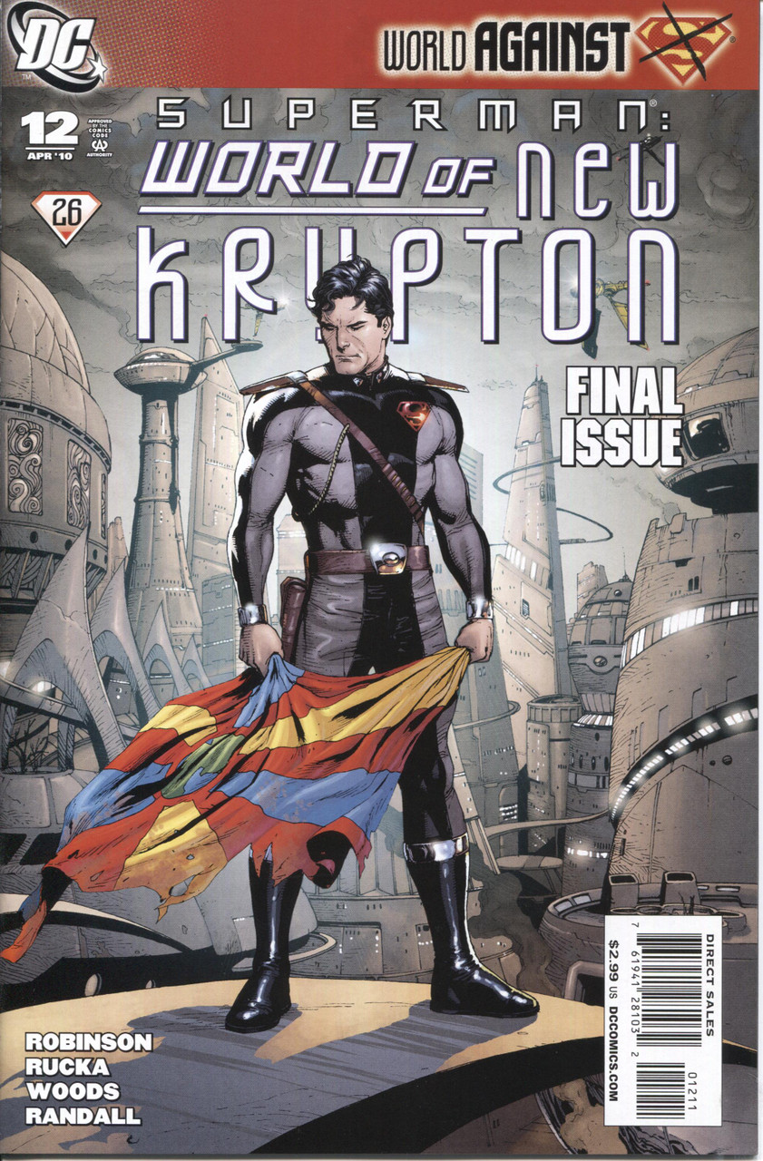 Superman World of New Krypton #12 NM- 9.2