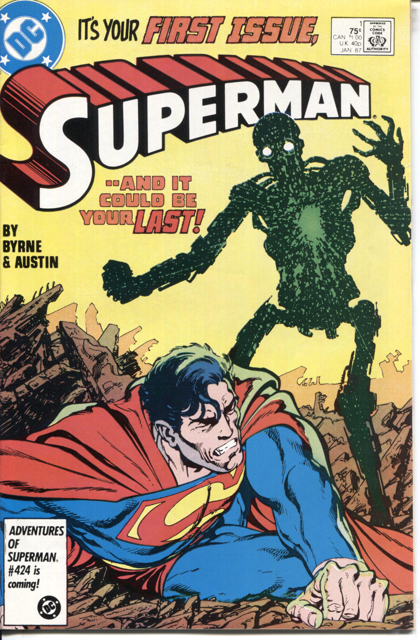 Superman (1987 Series) #1 NM- 9.2