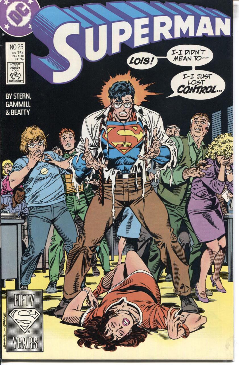 Superman (1987 Series) #25 A NM- 9.2