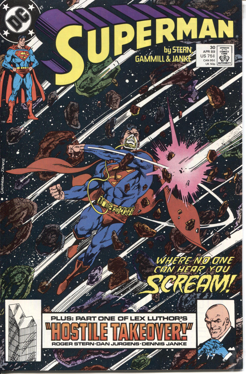 Superman (1987 Series) #30 NM- 9.2