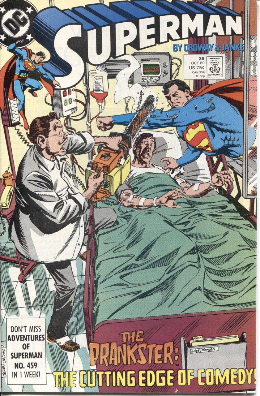 Superman (1987 Series) #36 NM- 9.2