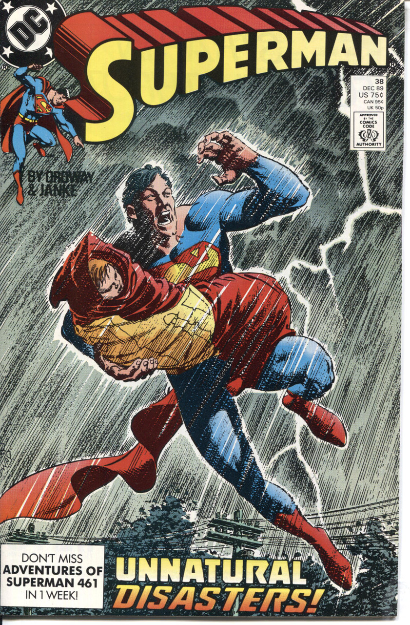 Superman (1987 Series) #38 NM- 9.2