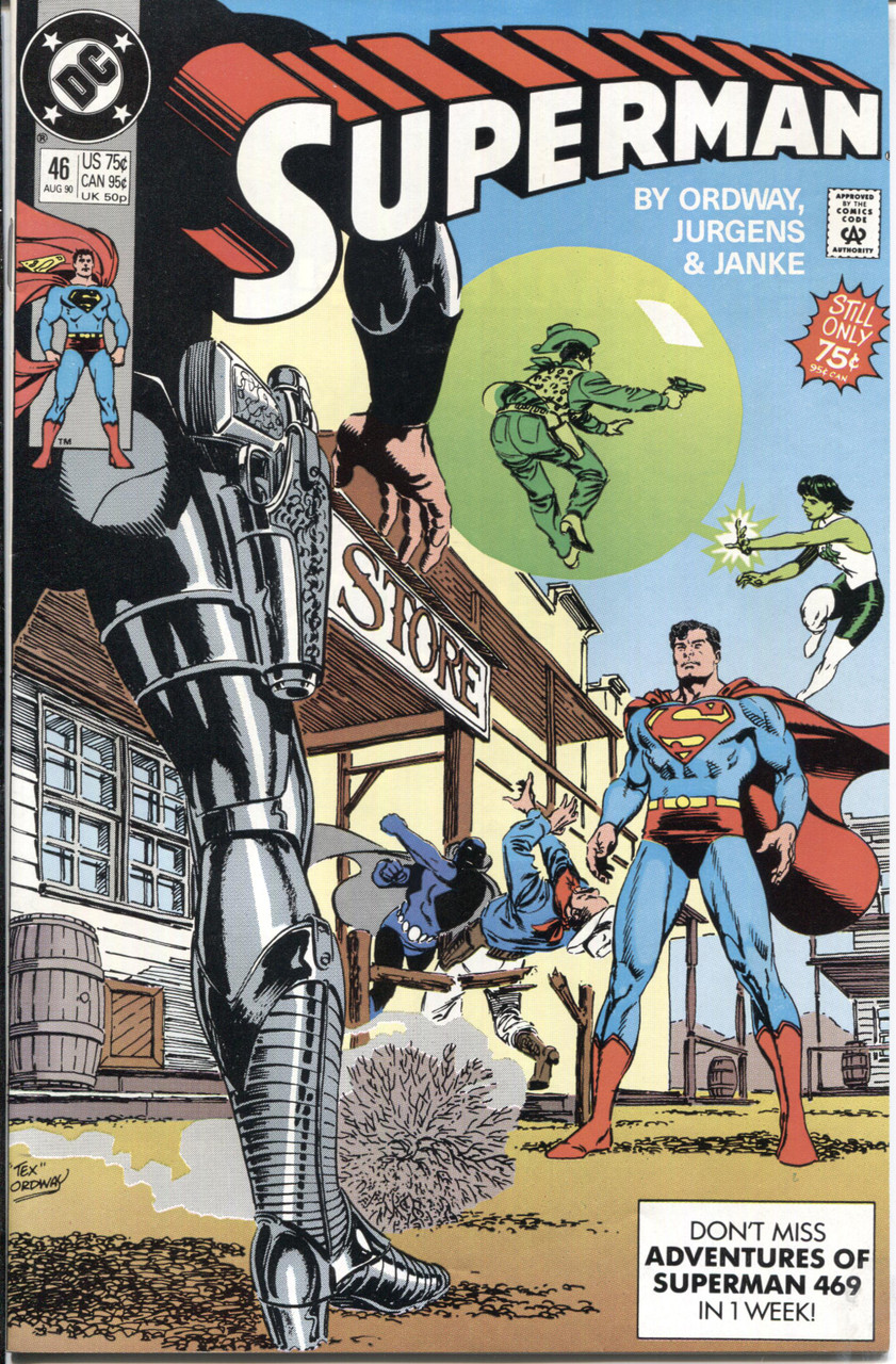 Superman (1987 Series) #46 NM- 9.2