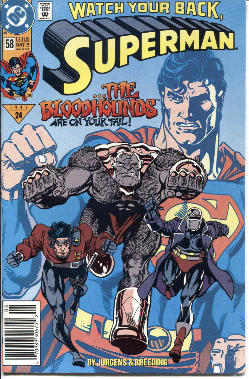 Superman (1987 Series) #58 NM- 9.2