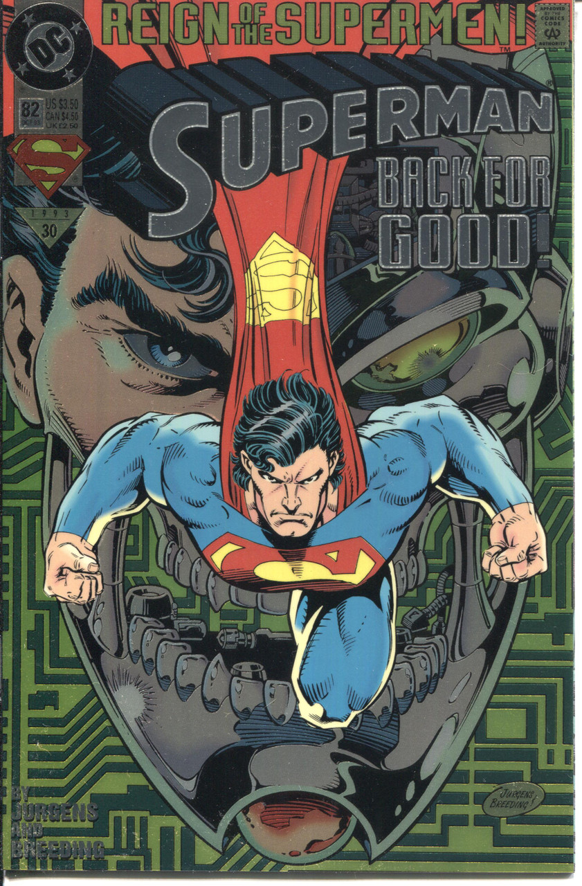 Superman (1987 Series) #82 NM- 9.2