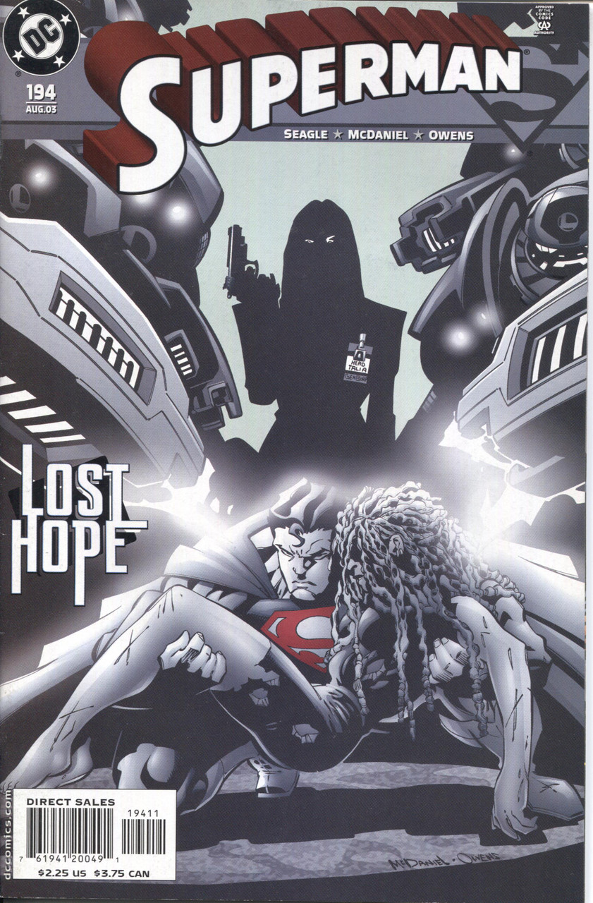 Superman (1987 Series) #194 NM- 9.2
