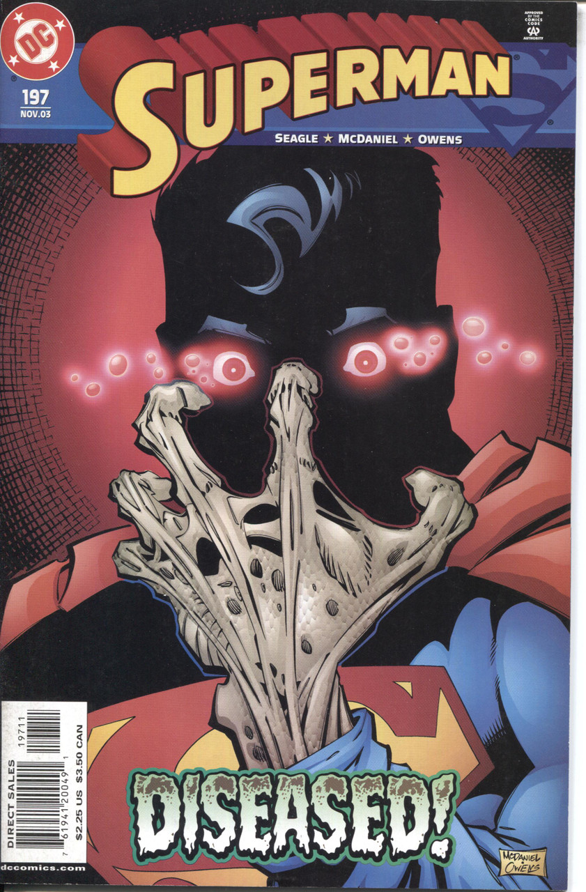 Superman (1987 Series) #197 NM- 9.2