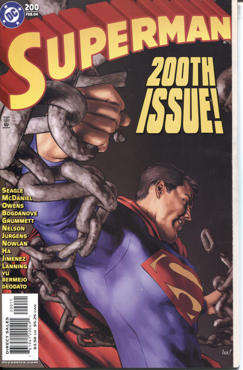 Superman (1987 Series) #199 NM- 9.2