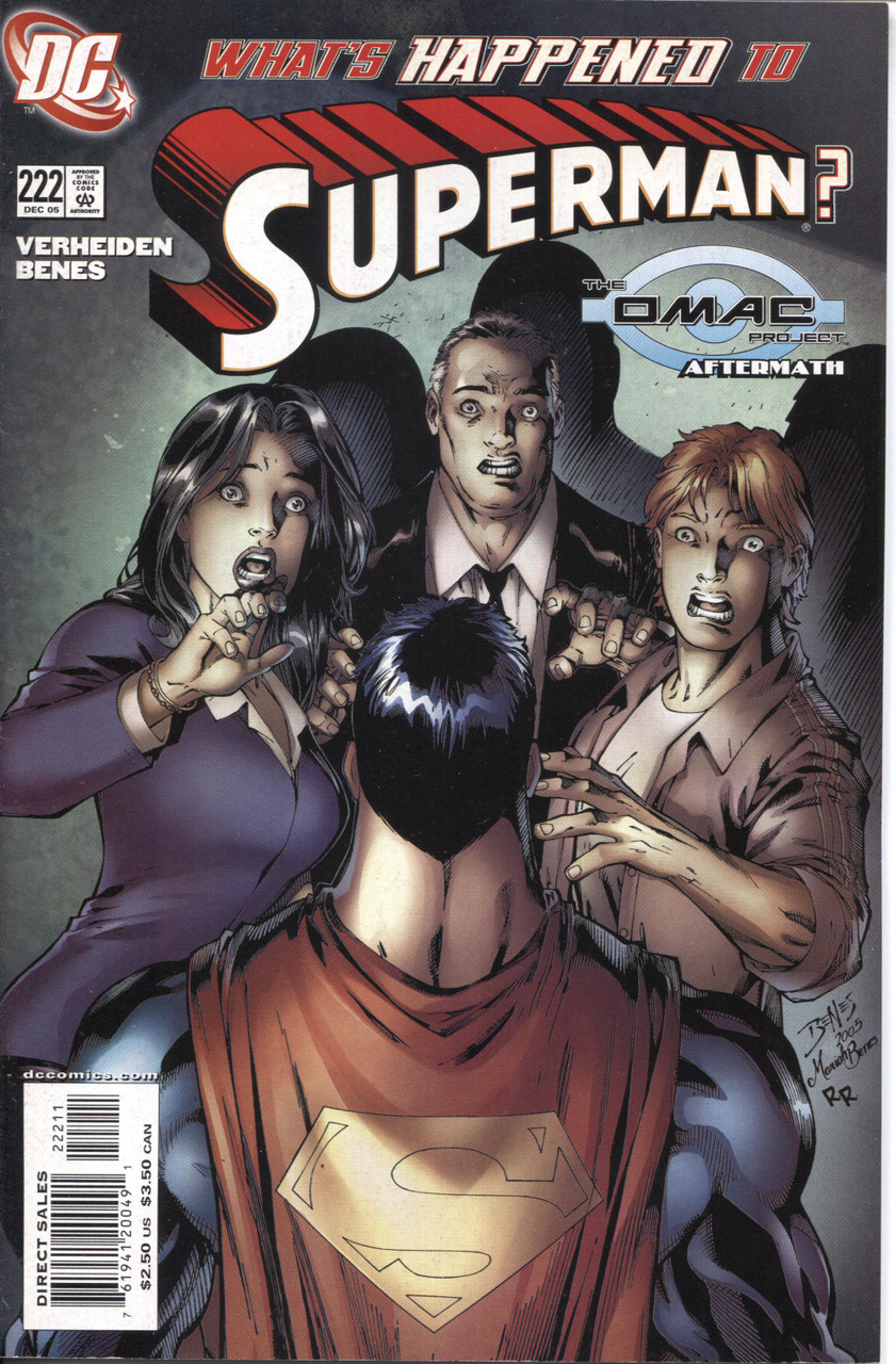Superman (1987 Series) #222 NM- 9.2