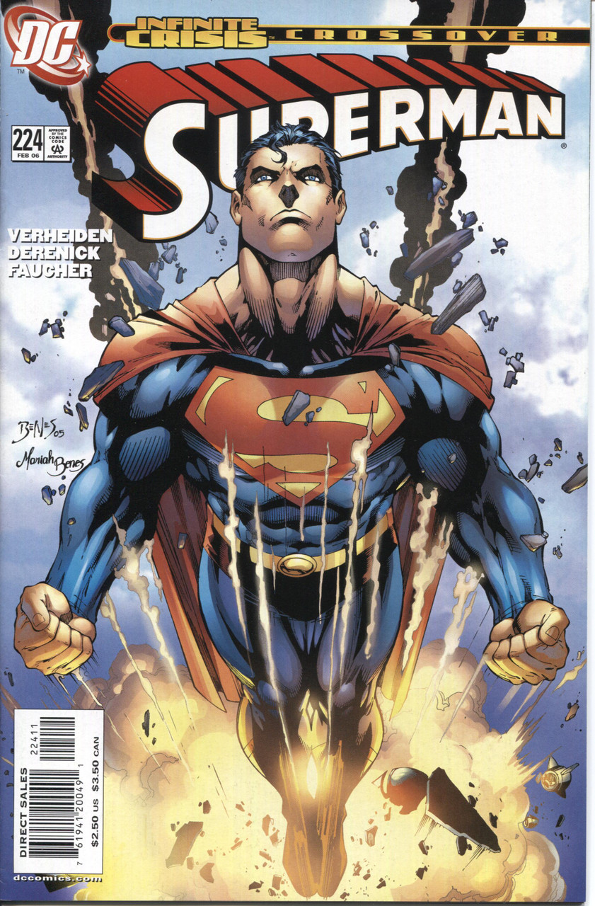Superman (1987 Series) #224 NM- 9.2