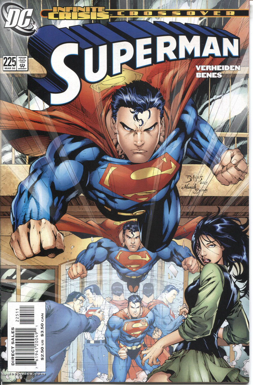 Superman (1987 Series) #225 NM- 9.2
