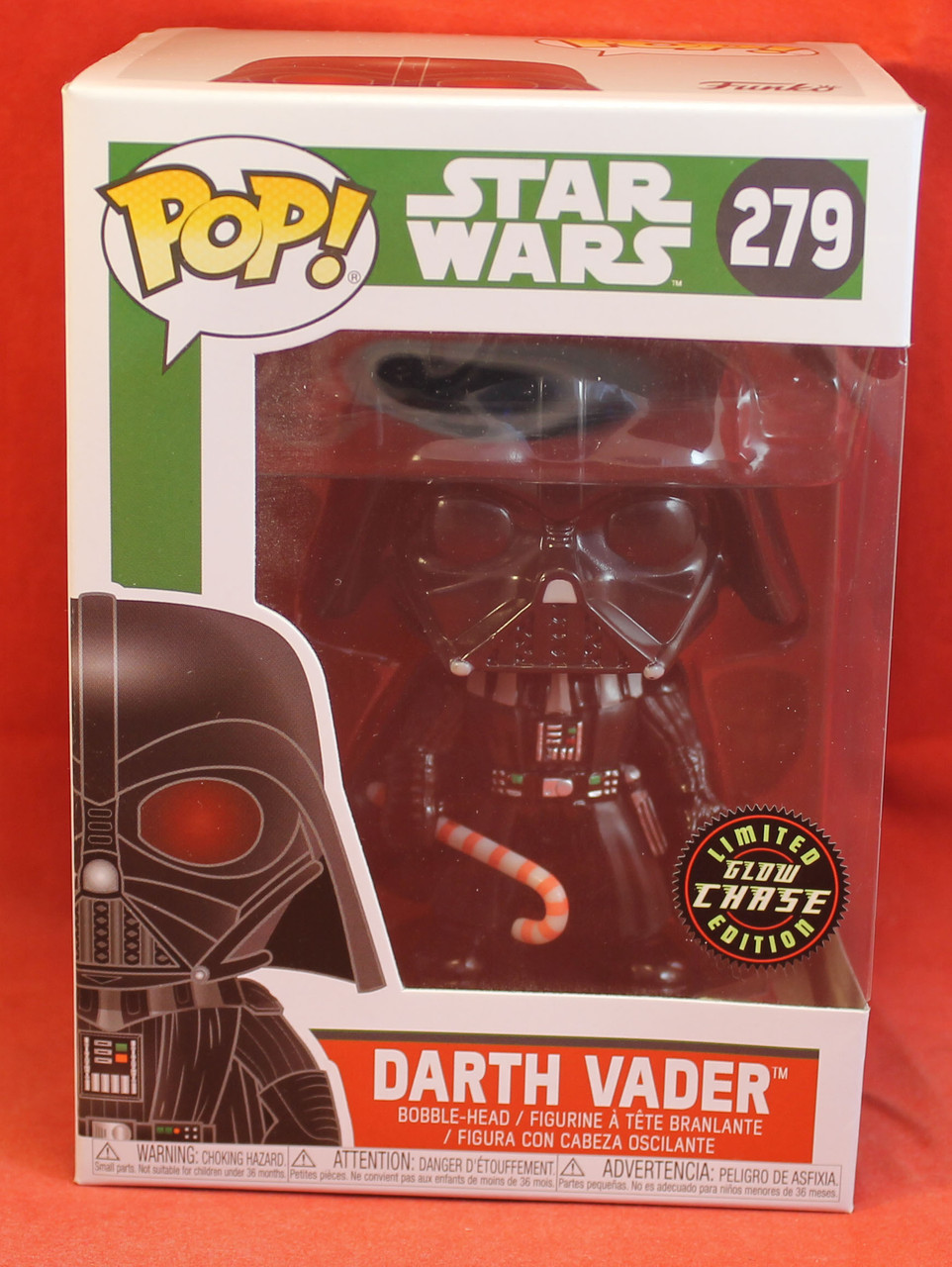 Star Wars POP! Darth Vader #279 Glow Chase