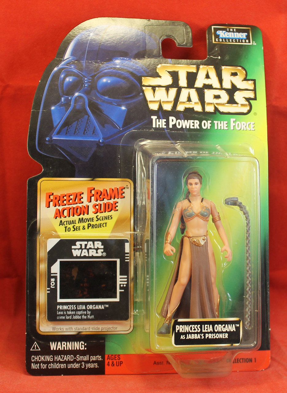 Star Wars 3.75" POTF Freeze Frame Leia Jabba's Slave