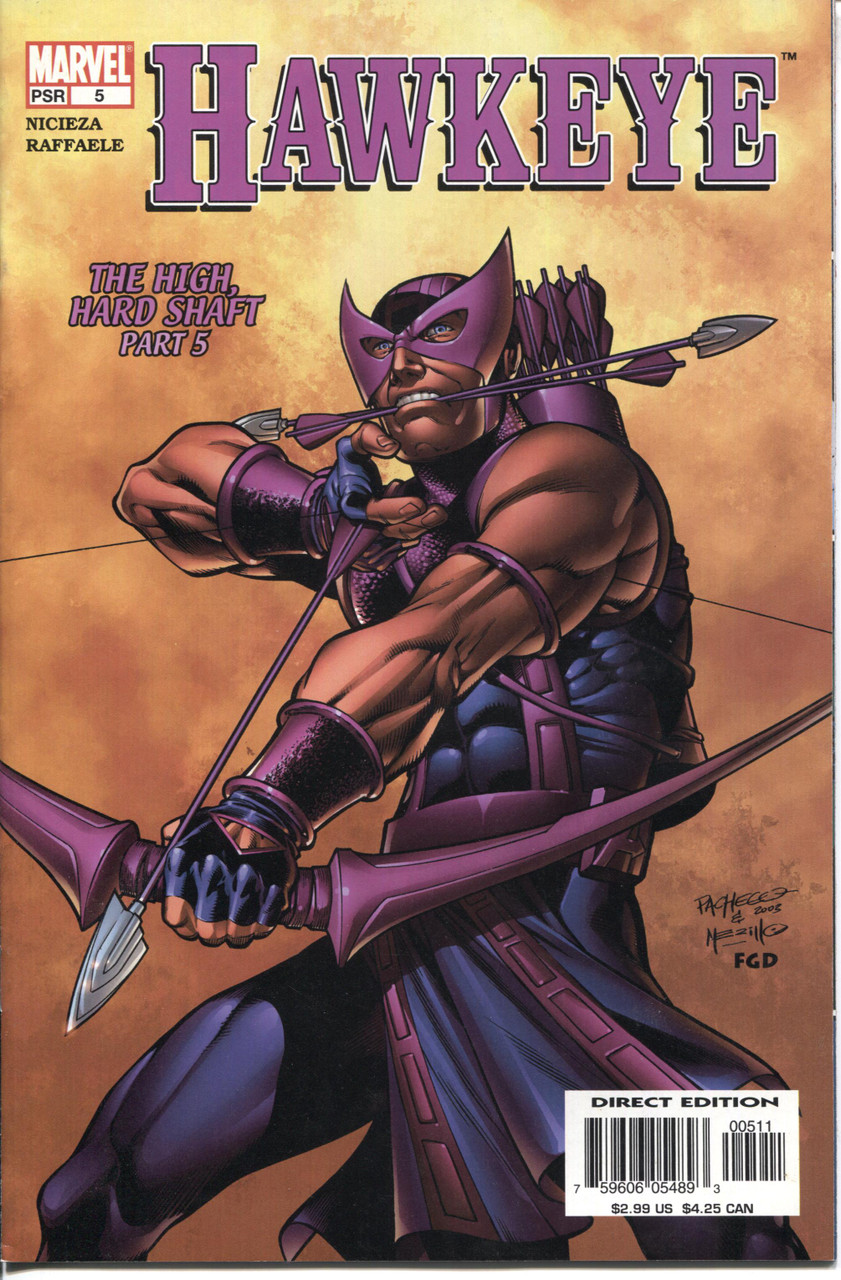 Hawkeye (2003 Series) #5 NM- 9.2