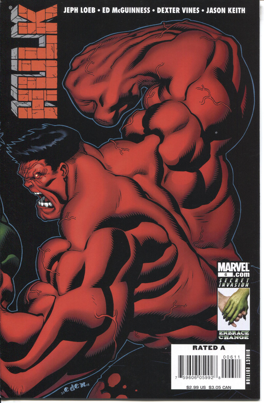 Hulk (2008 Series) #6 A NM- 9.2