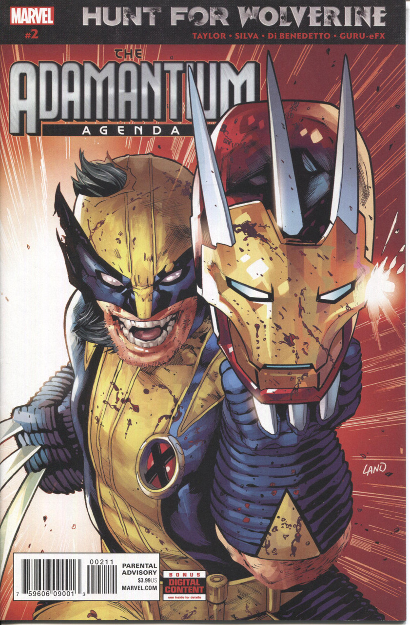 Hunt for Wolverine Adamantium Agenda #2 A NM- 9.2