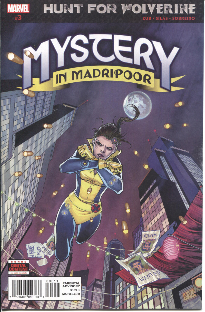Hunt for Wolverine Mystery in Madripoor #3 A NM- 9.2