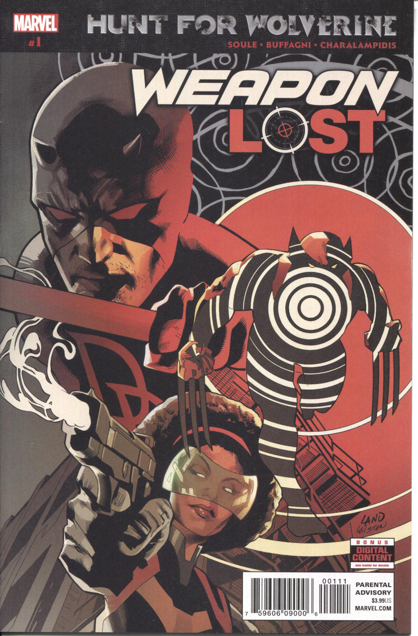 Hunt for Wolverine Weapon Lost #1 A NM- 9.2