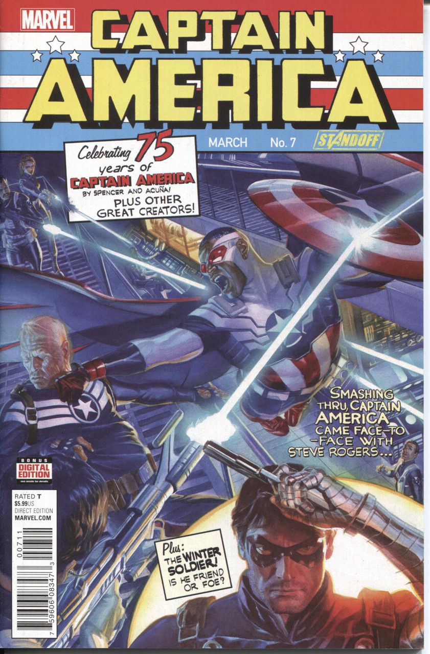 Captain America Sam Wilson #7 A NM- 9.2