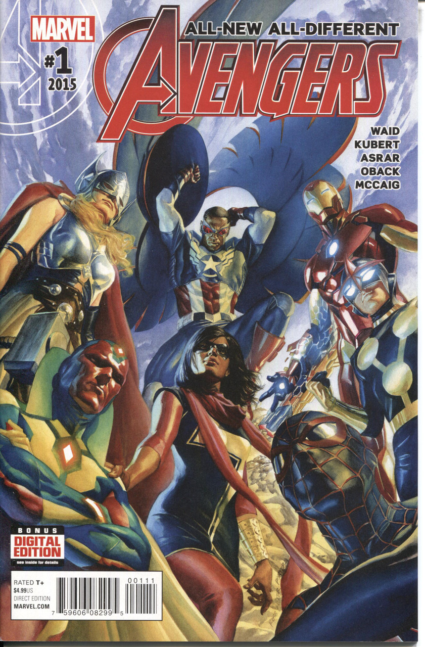 All New All Different Avengers #1 A NM- 9.2