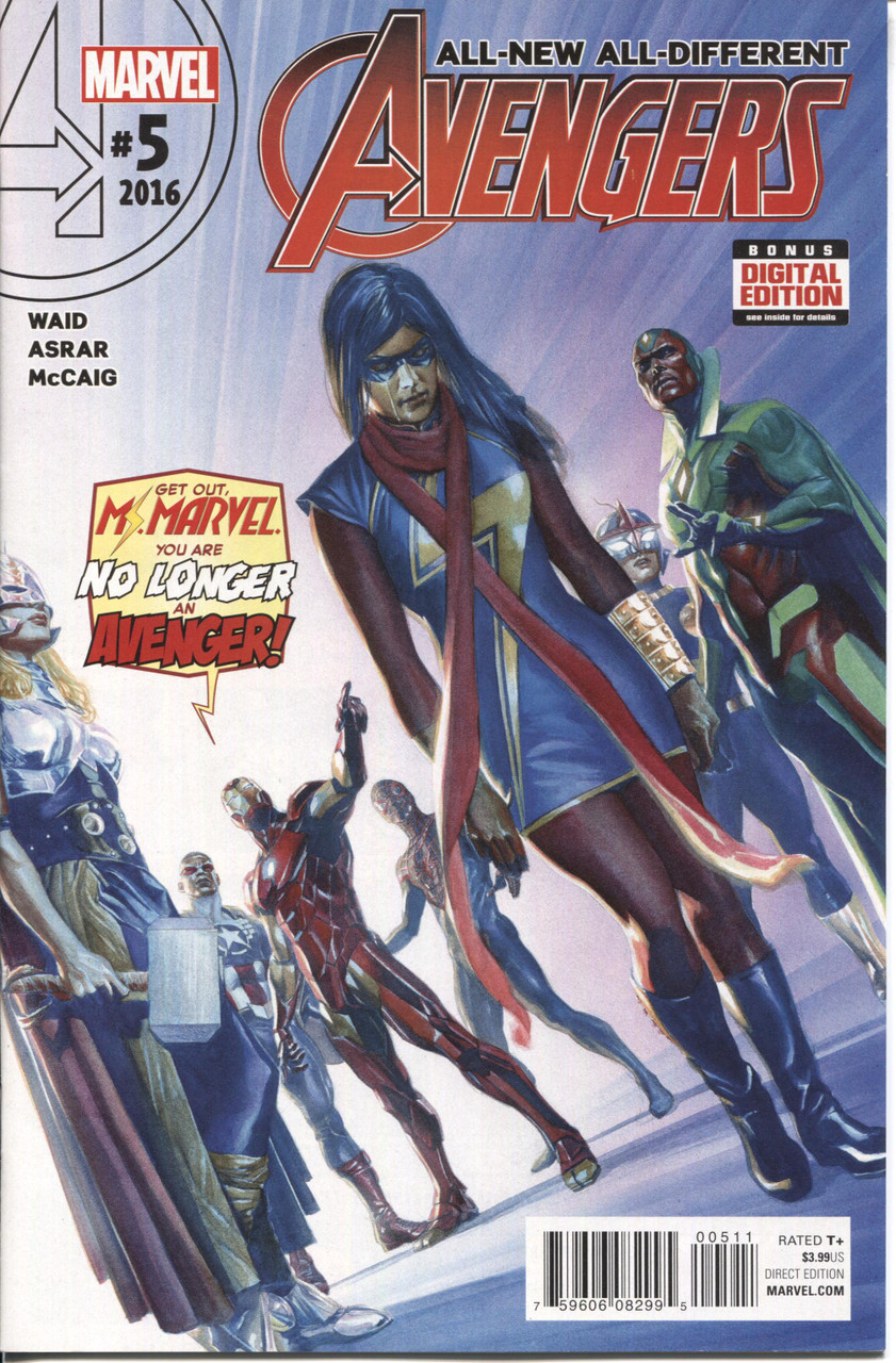 All New All Different Avengers #5 A NM- 9.2