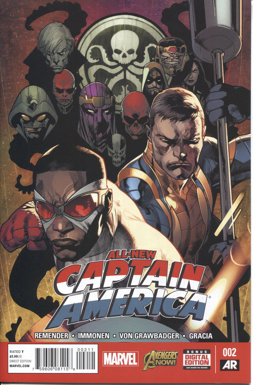 All New Captain America (2015 Series) #2 A NM- 9.2