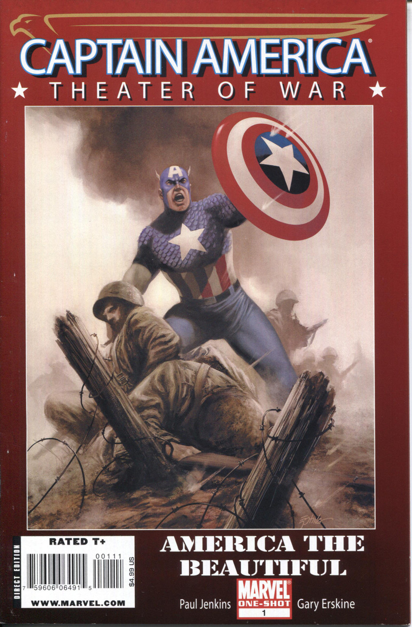 Captain America Theater of War #1 Beautiful NM- 9.2