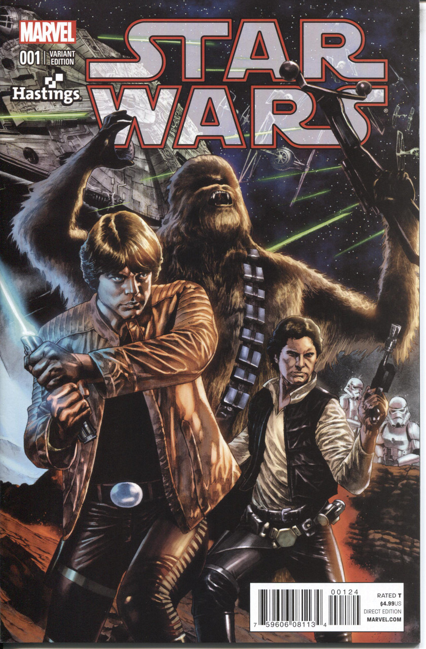 Star Wars (2015 Series) #1 A Hastings NM- 9.2