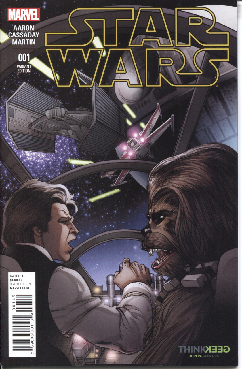 Star Wars (2015 Series) #1 ThinkGeek NM- 9.2