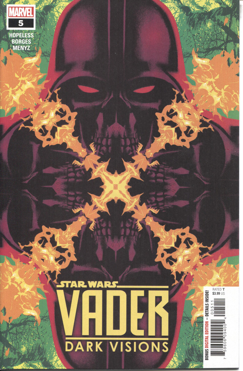 Star Wars Vader Dark Visions (2019 Series) #5 A NM- 9.2