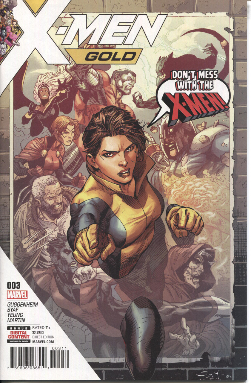 X-Men Gold (2017 Series) #3 A NM- 9.2