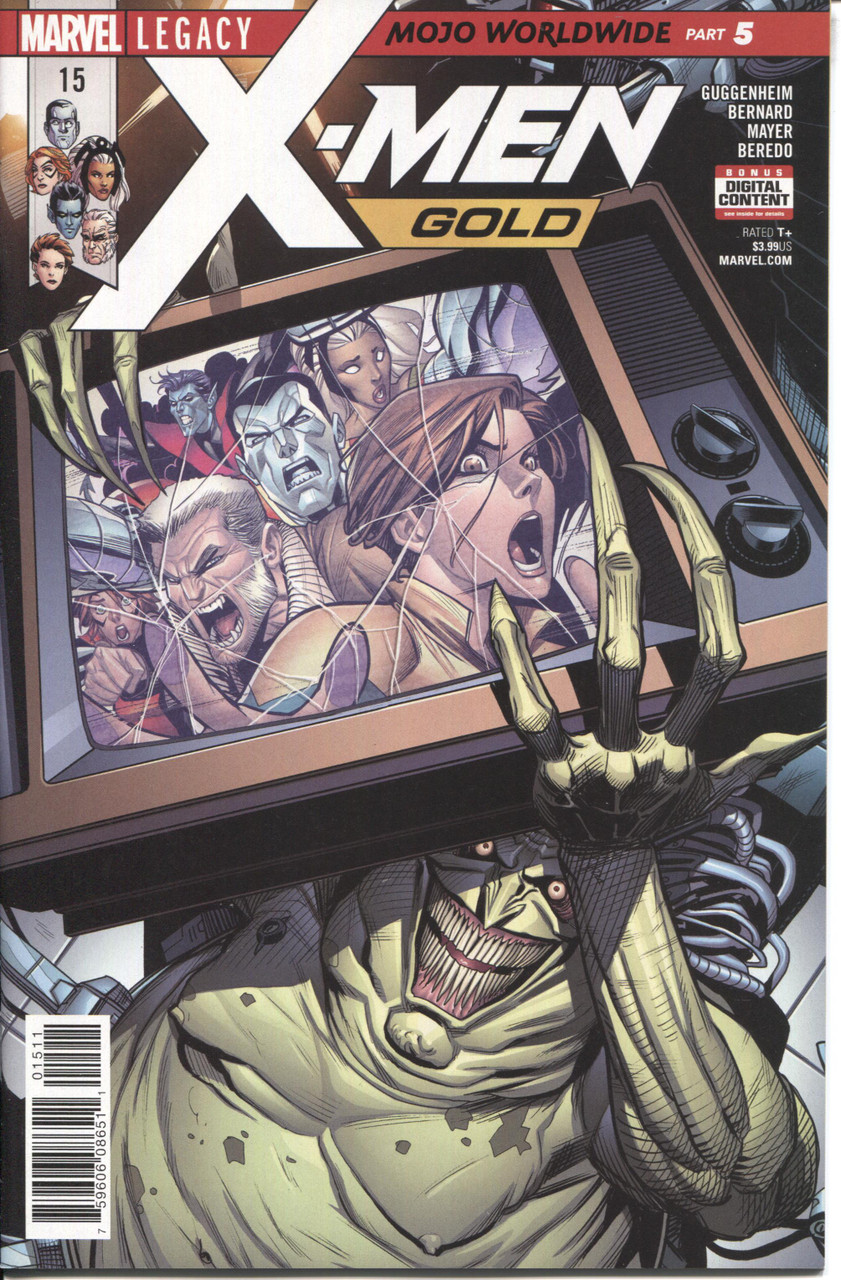 X-Men Gold (2017 Series) #15 NM- 9.2