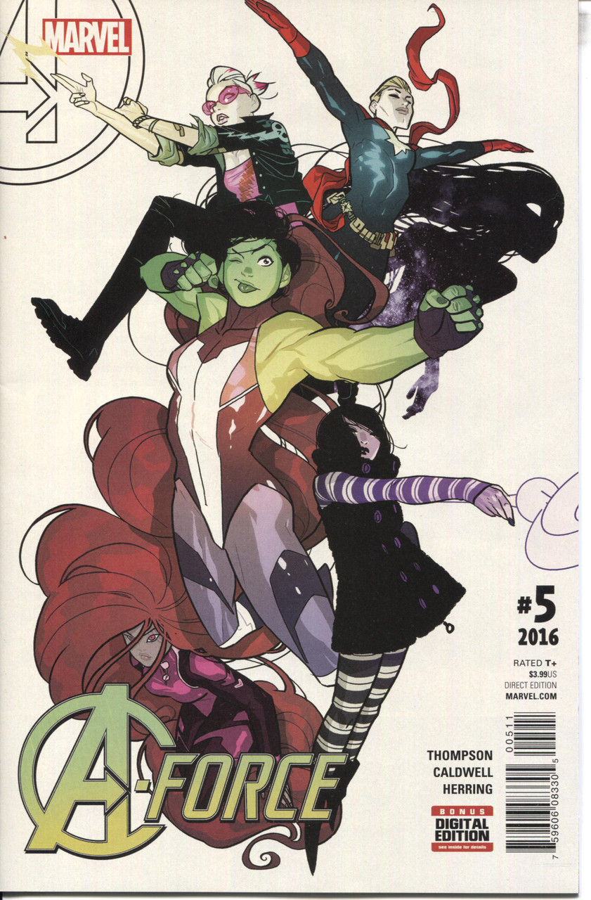 A-Force (2016 Series) #5 A NM- 9.2